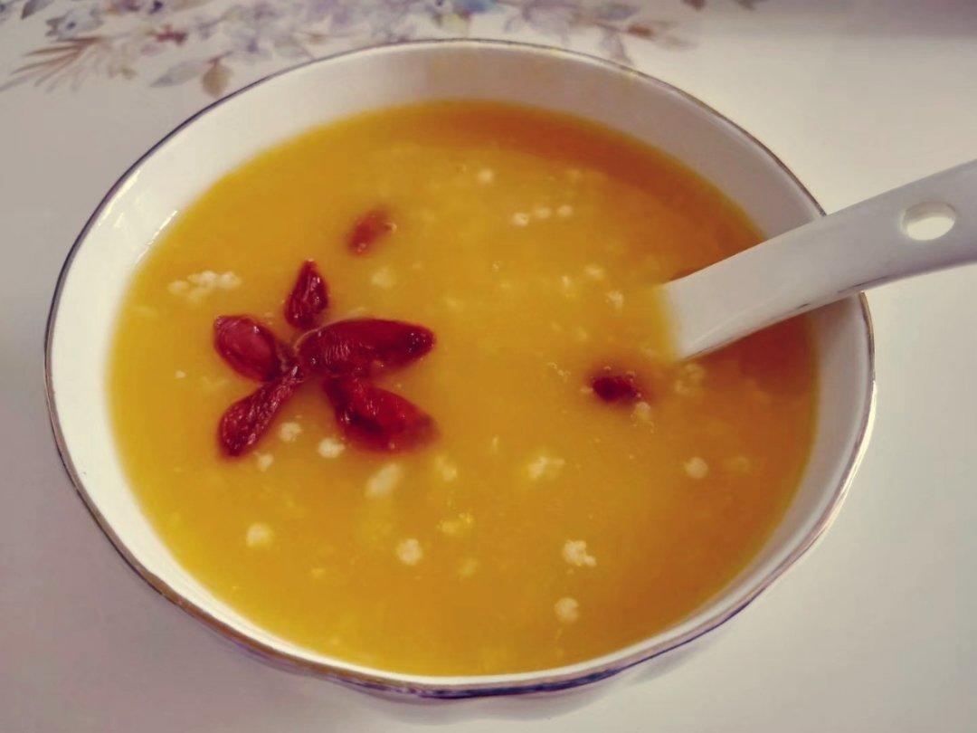 快手养胃南瓜小米粥