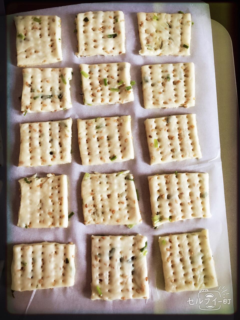 无糖香葱苏打咸饼干