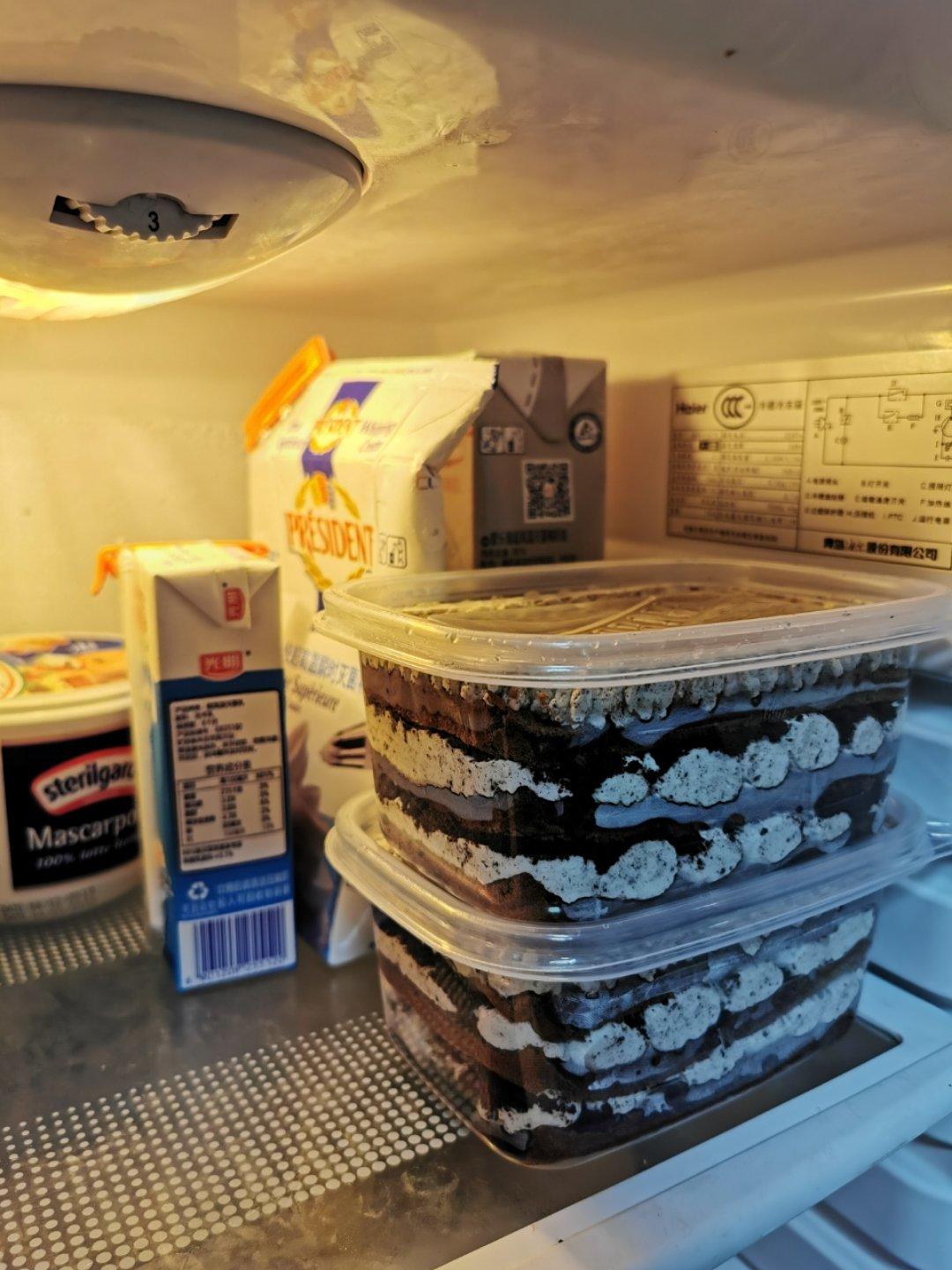 好吃到流泪的奥利奥咸奶油盒子蛋糕