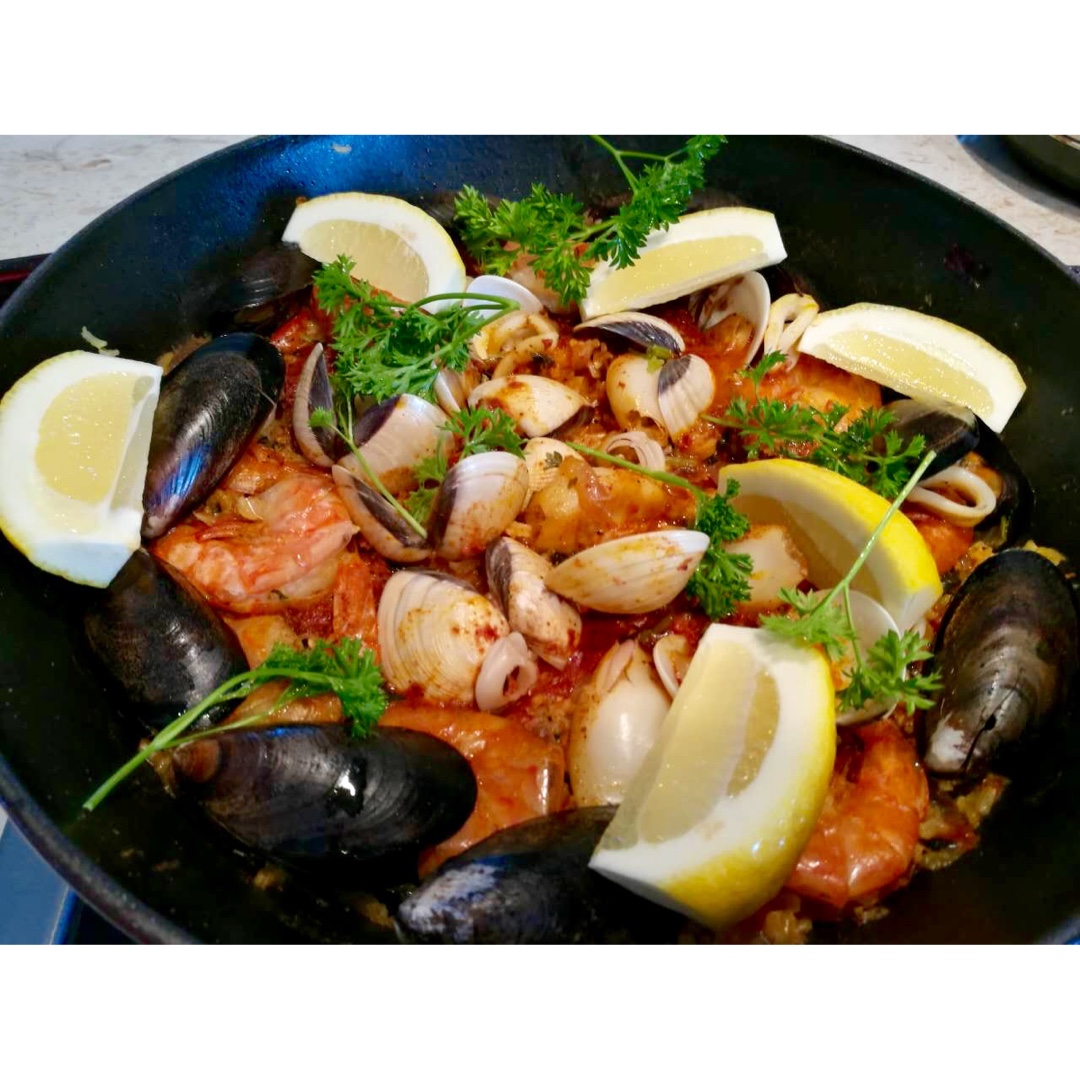 【曼食慢语】Seafood Paella 西班牙海鲜饭