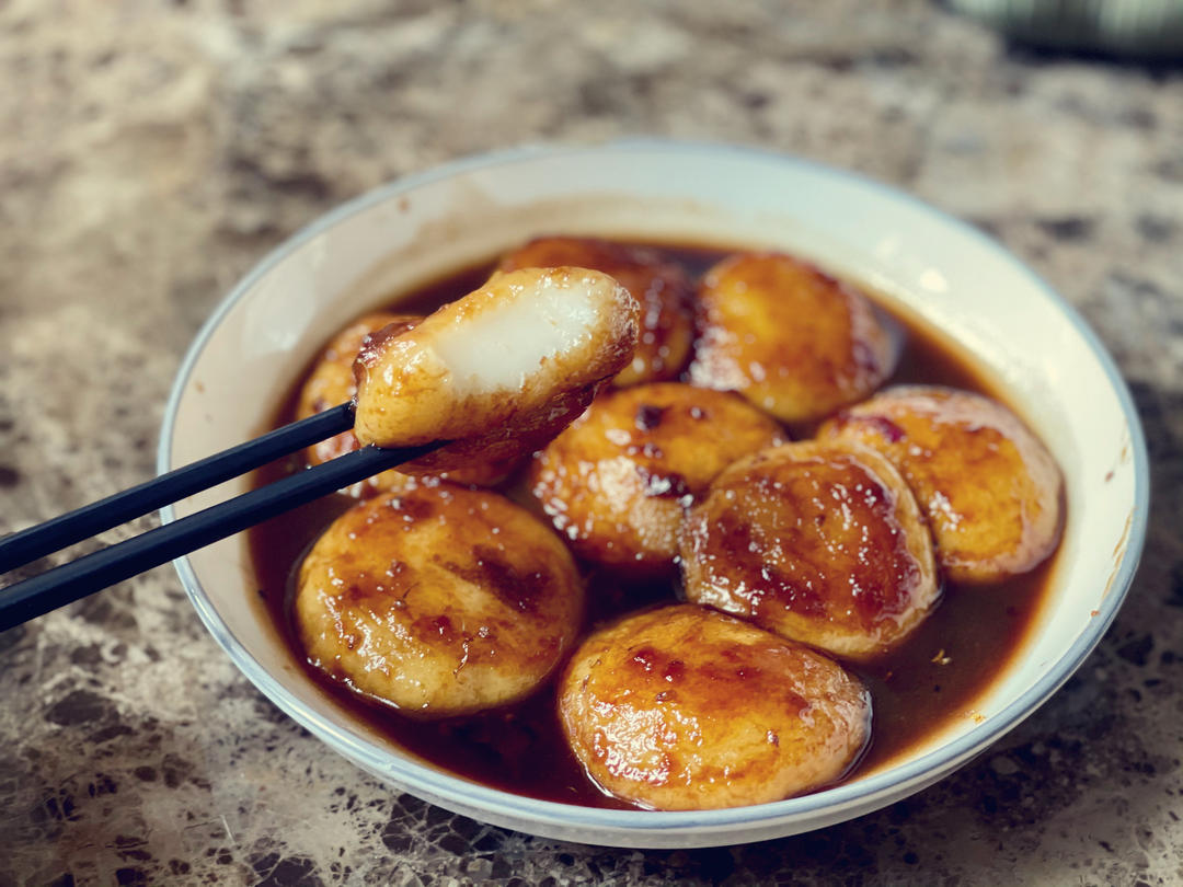 超快手美食|红糖糍粑