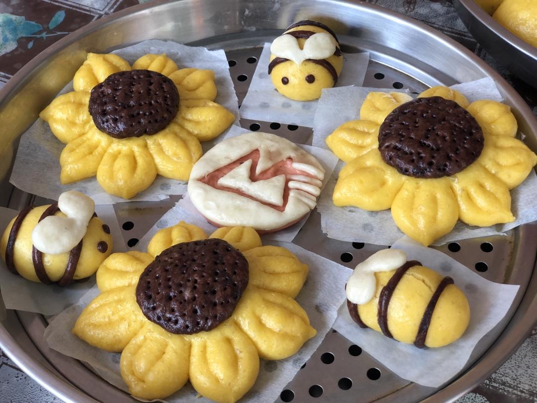 向日葵南瓜馒头