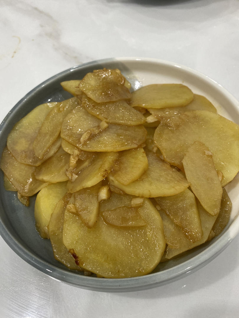 家常炒土豆片