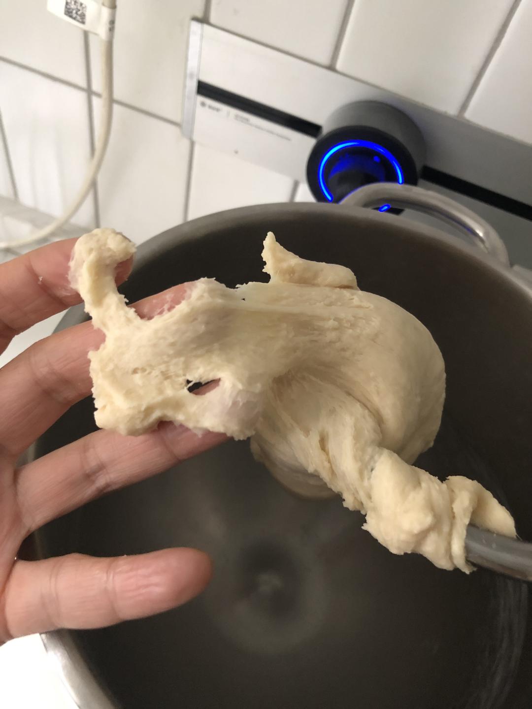 纯奶手撕吐司的做法 步骤1