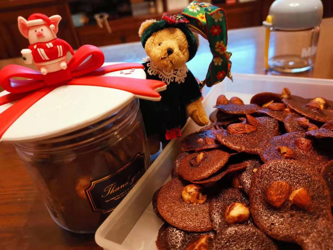 网红夏威夷巧克力脆脆～的做法