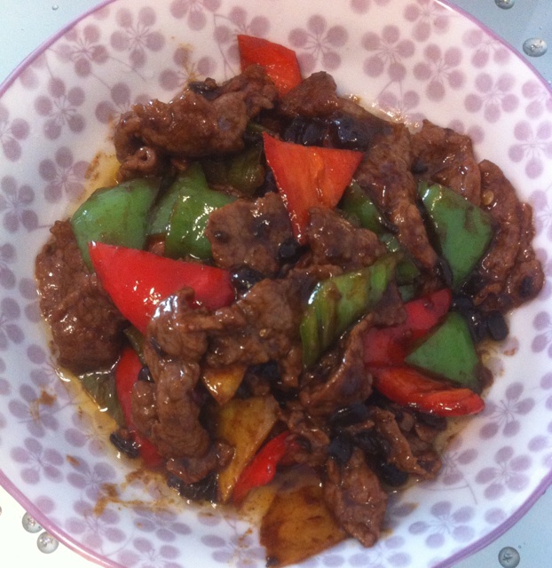 青椒炒牛肉