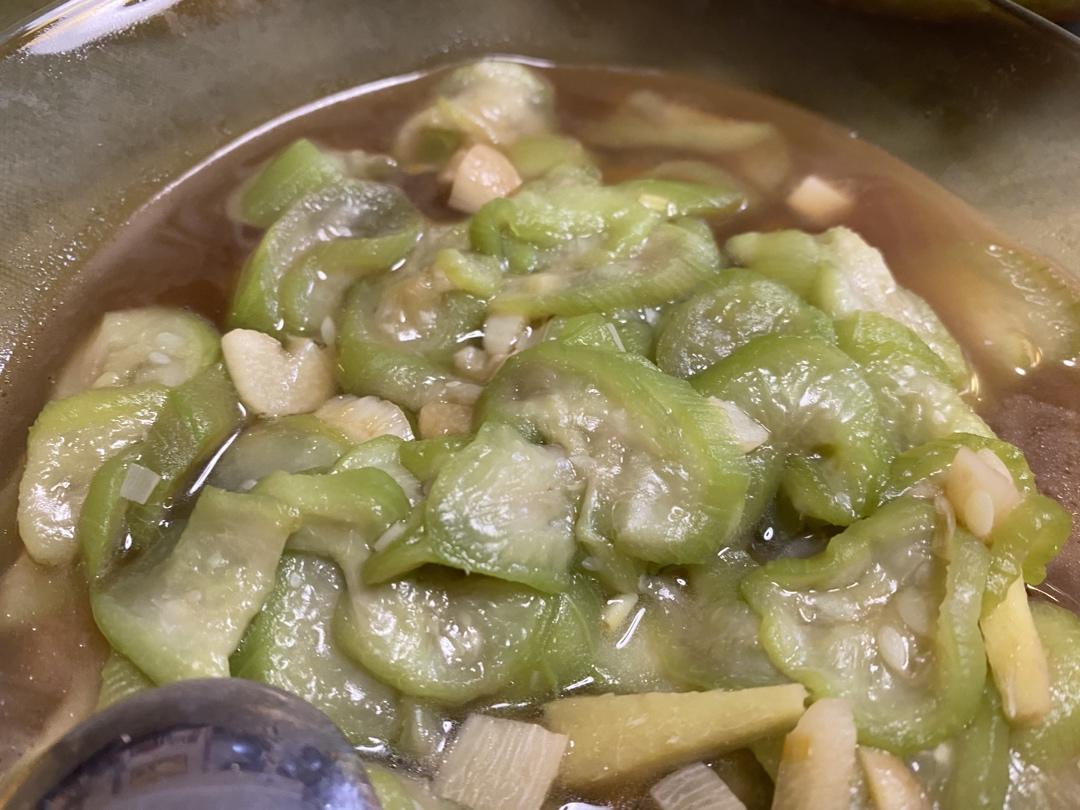 蚝油炒丝瓜