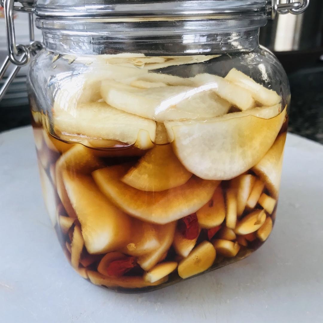 爽口开胃腌萝卜片