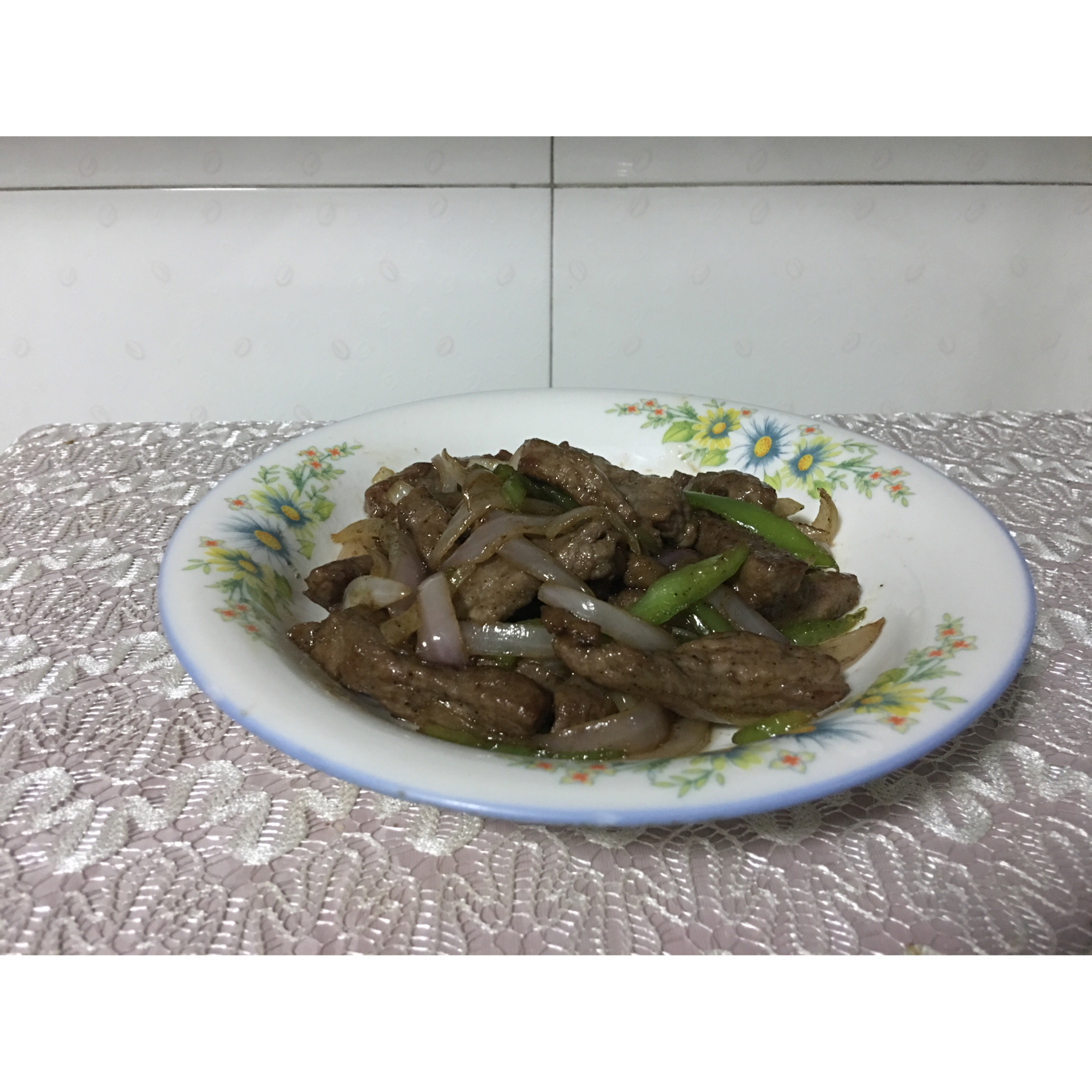 黑椒牛柳