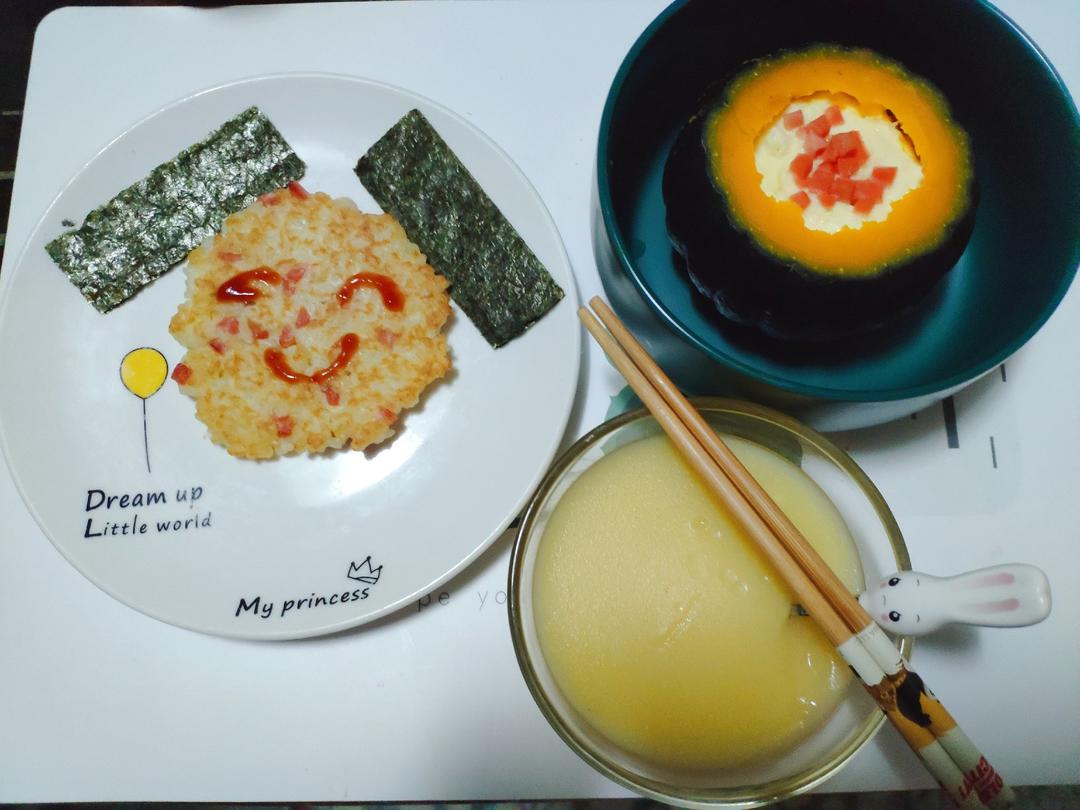 鸡蛋米饭饼