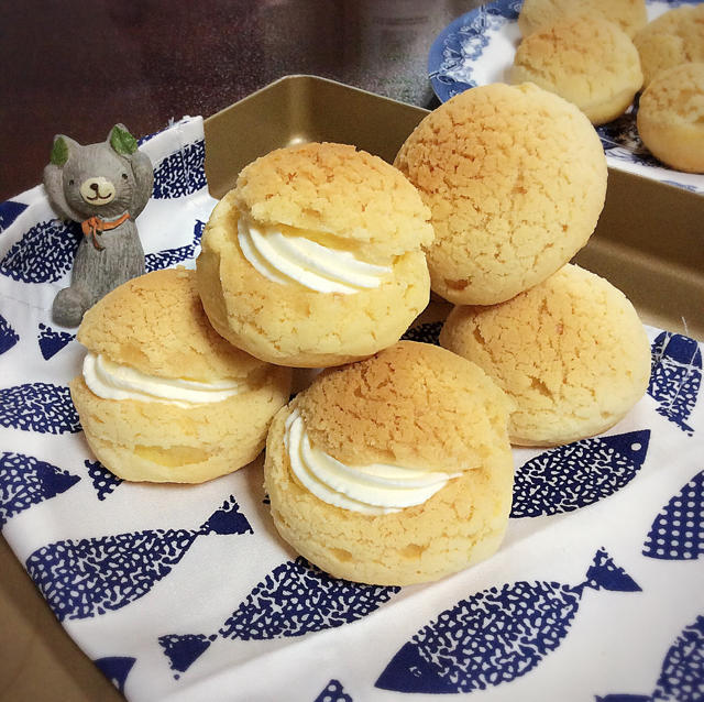 十分美味的酥皮泡芙