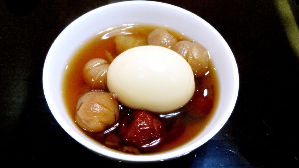 林小花zj做的桂圆红枣鸡蛋糖水