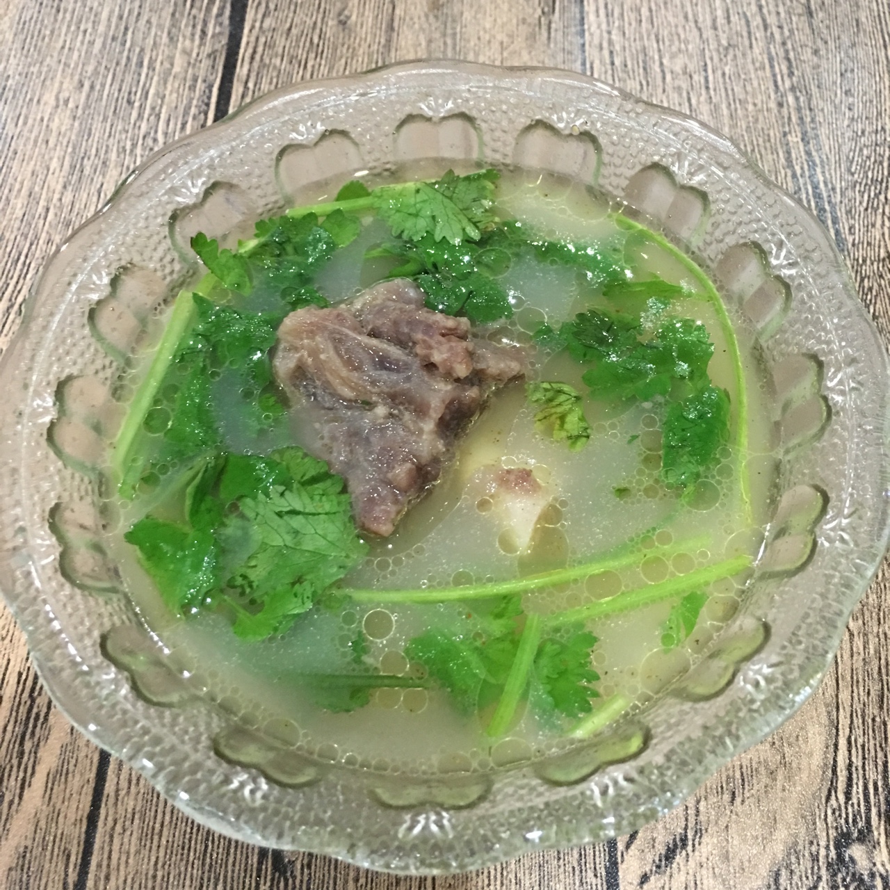 韩式清炖牛尾汤