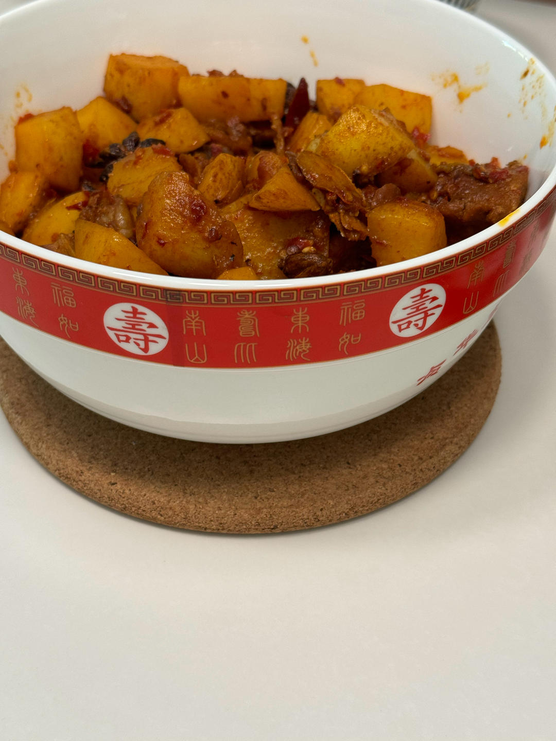 土豆炖排骨