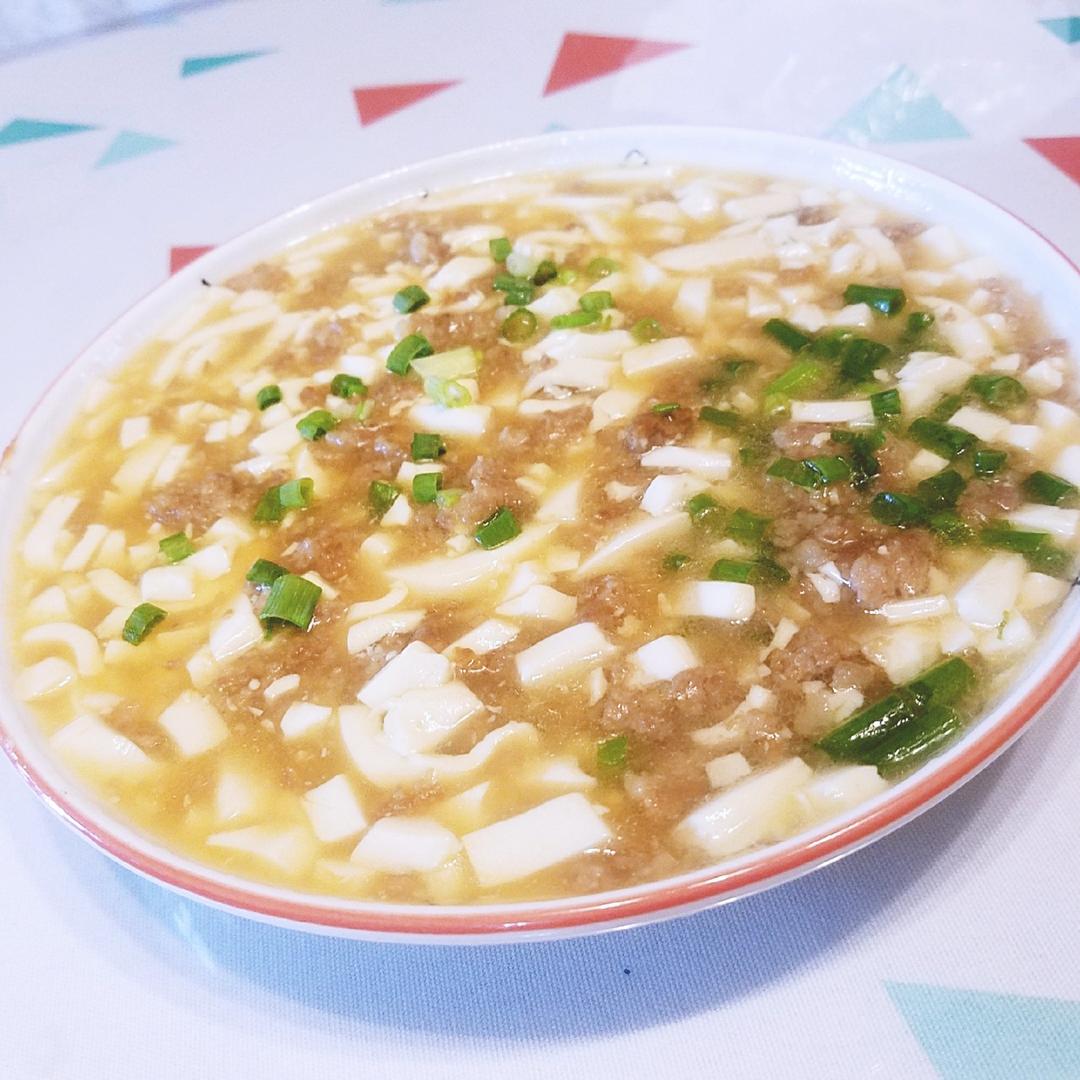 肉末豆腐羹