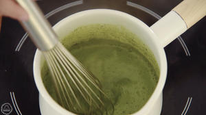 清新低脂的蜜豆抹茶豆腐(视频）的做法 步骤9