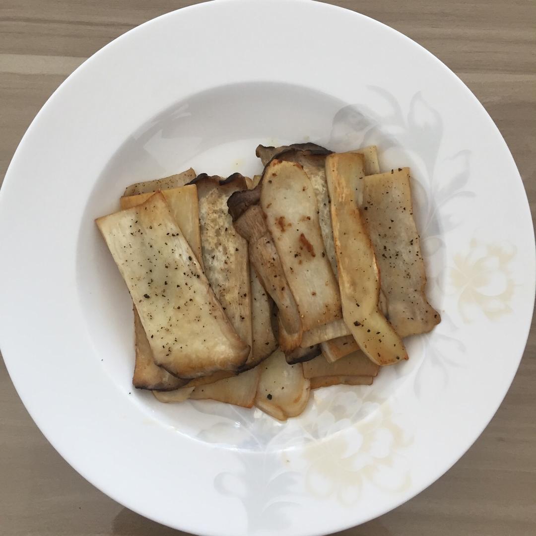 干煎杏鲍菇