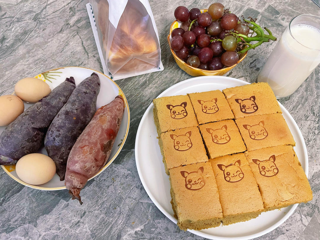 抹茶古早蛋糕