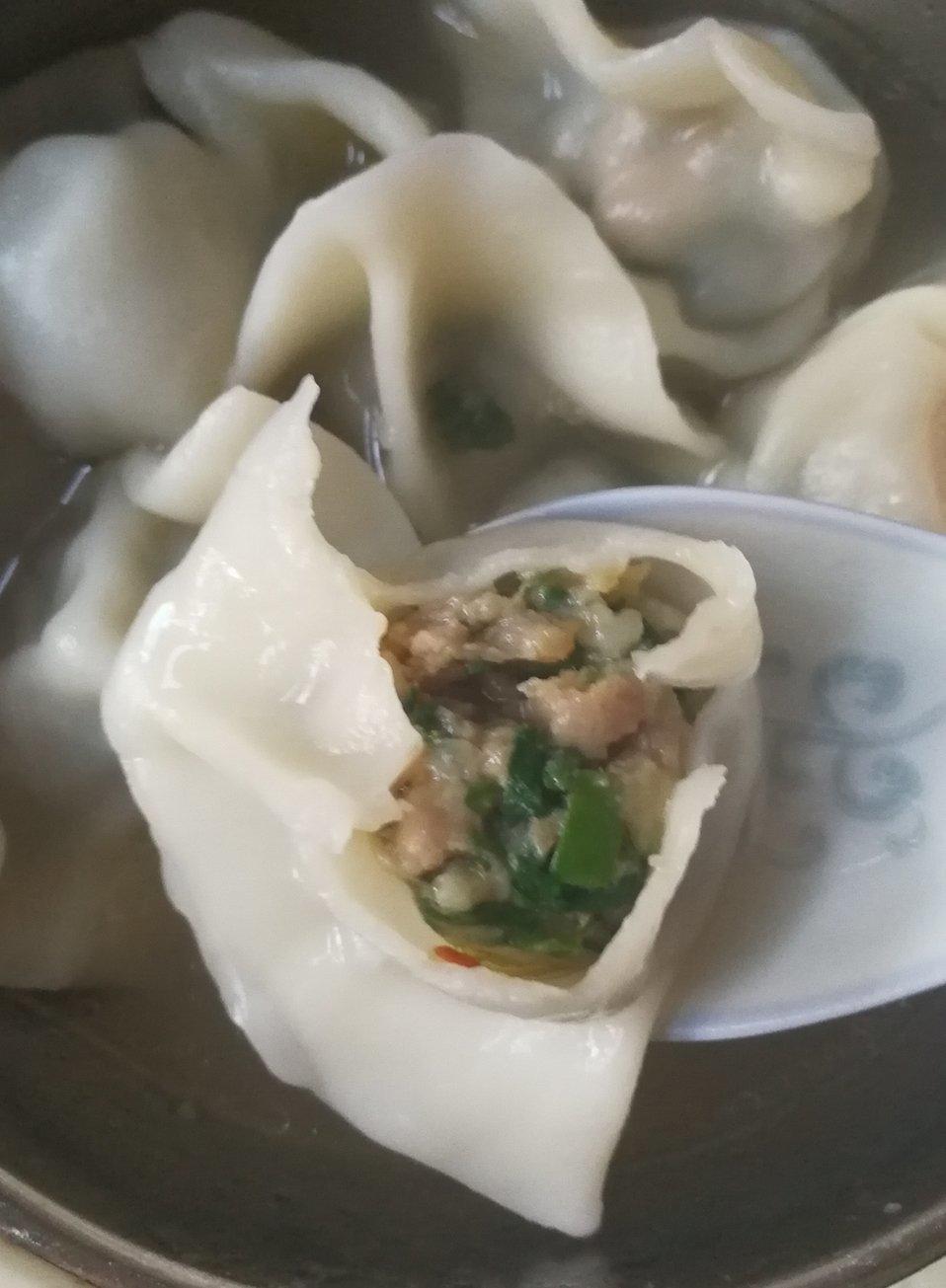 荠菜肉水饺