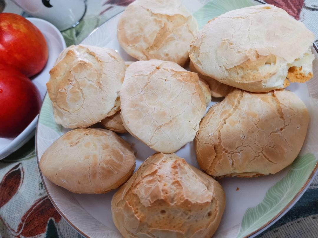 用糯米粉和牛奶就能做的麻薯饼（松下蒸烤箱JK180）