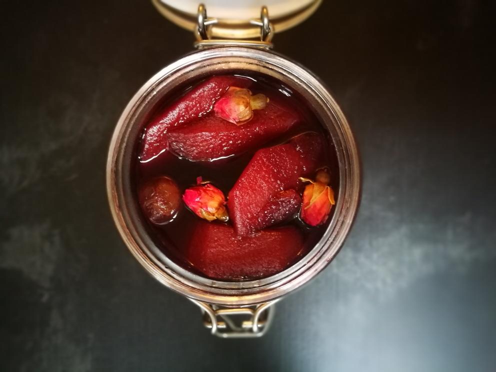 红酒肉桂炖梨‖E家灶披间的做法