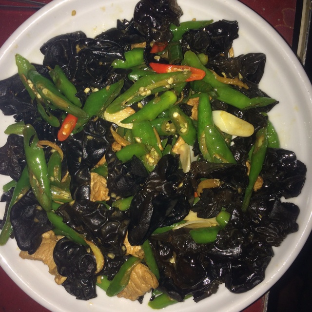 木耳炒肉