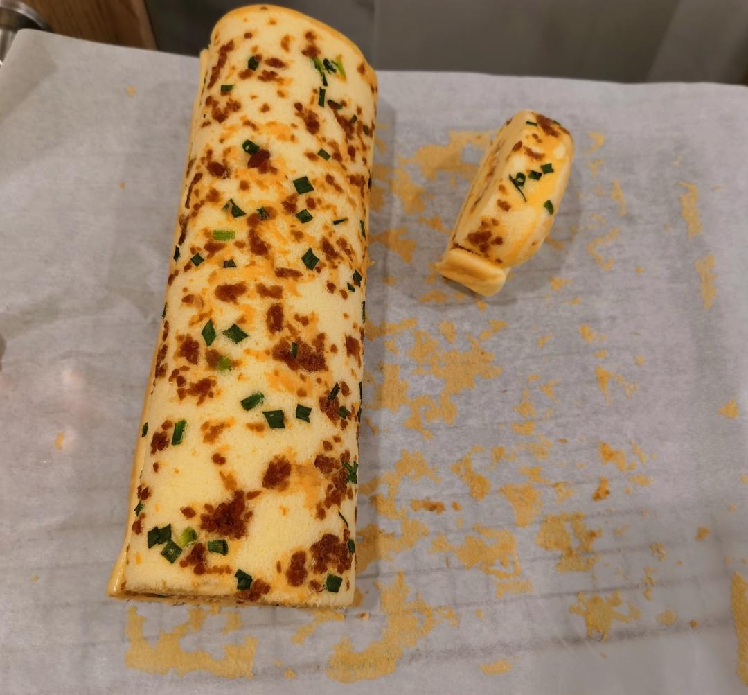 怎么卷都不裂的肉松蛋糕卷