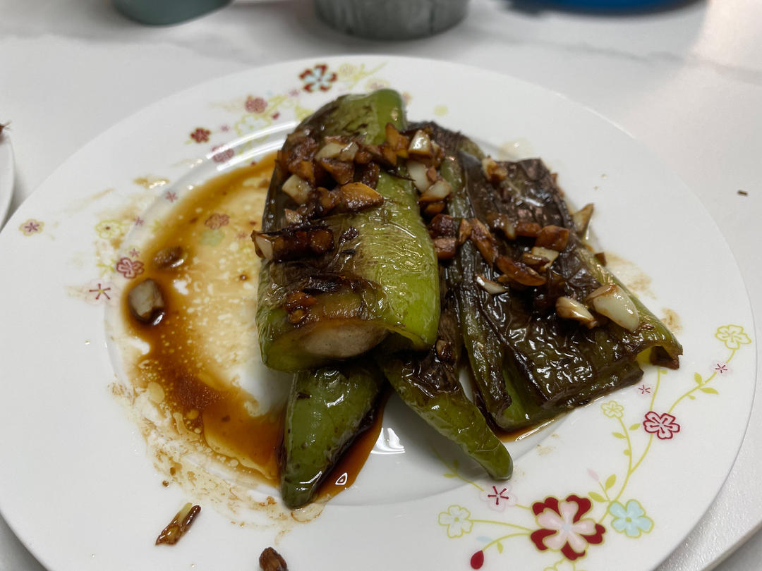 快手家常虎皮青椒