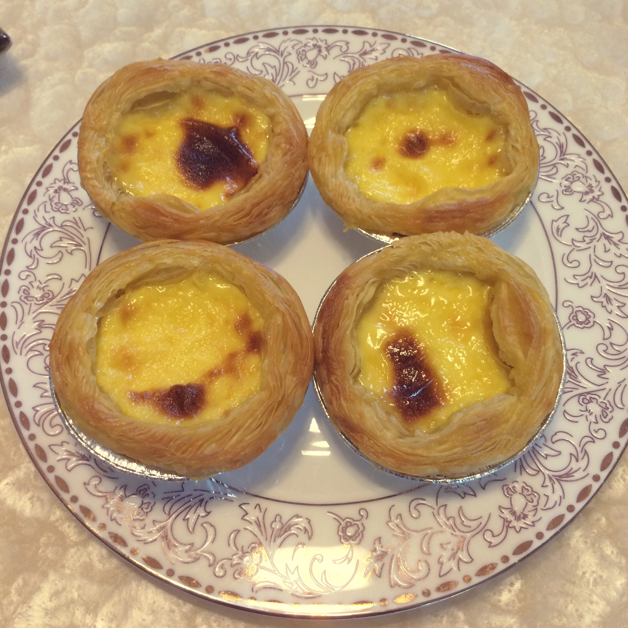 超完美味道超正的蛋挞配方，比KFC的还要嫩还要香~做过最好吃的蛋挞配方