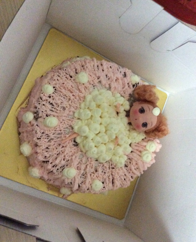 详细步骤制作泡泡浴娃娃蛋糕