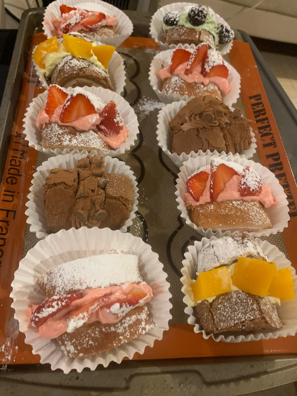 完美百搭蛋糕肧全紀錄（可做杏仁巧克力味蛋糕卷）