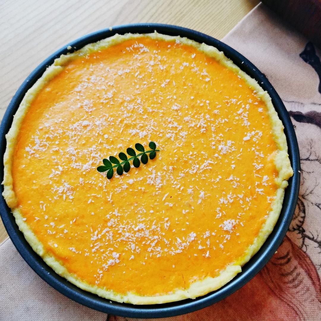 【奶香南瓜派】
