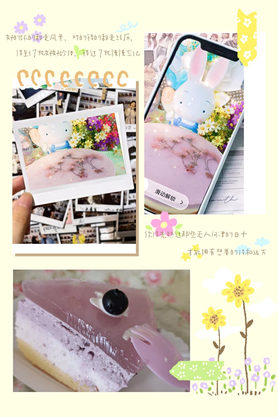 🌸和风樱花酸奶慕斯蛋糕🌸