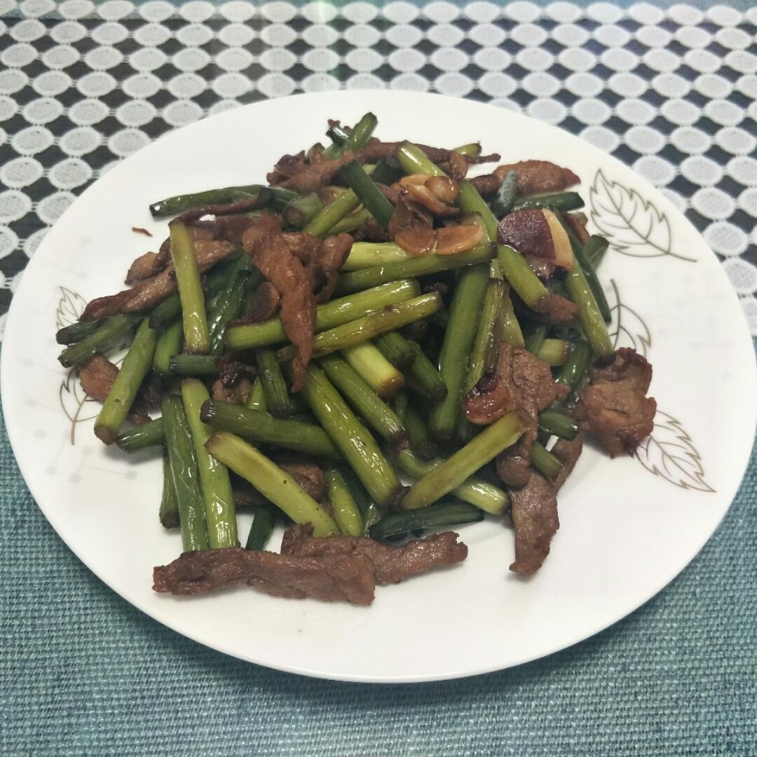 蒜薹炒肉