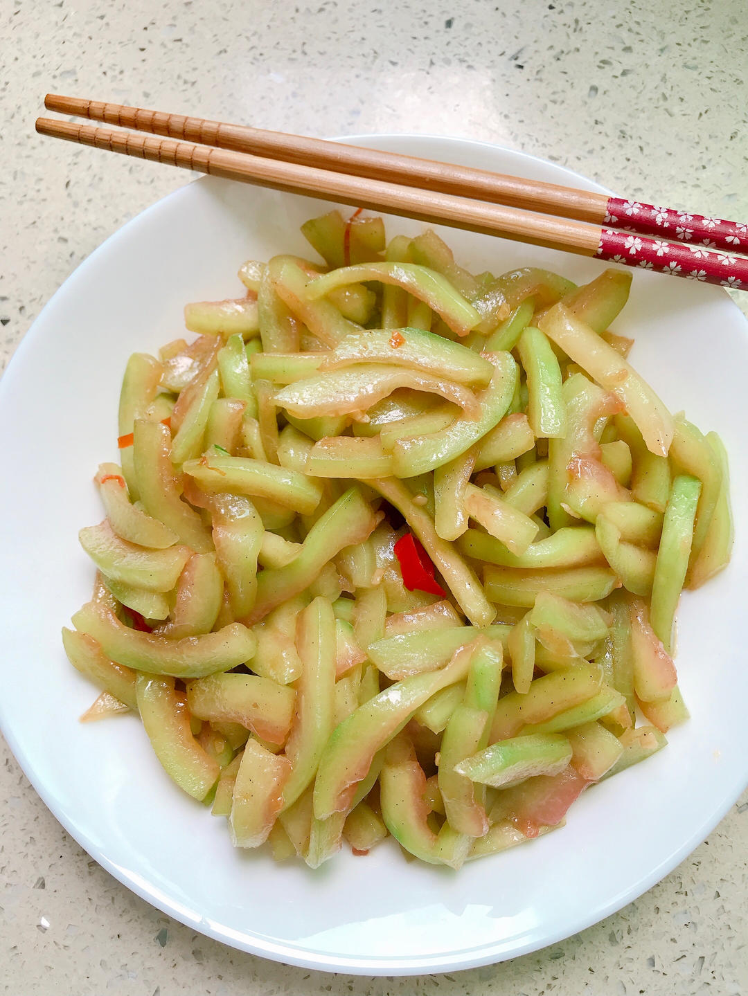 超下饭的辣炒西瓜皮