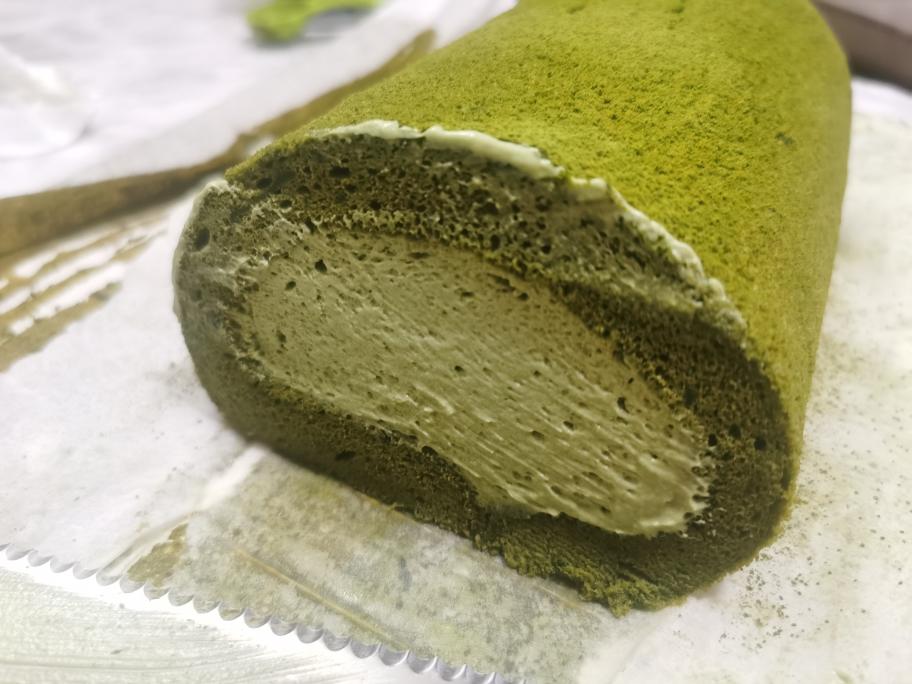 超浓抹茶蛋糕卷的做法