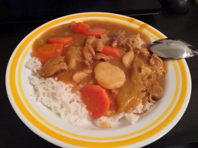 咖喱鸡肉饭