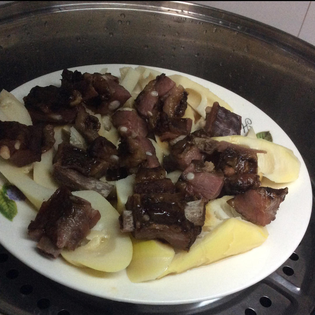 香辣胡葱炖豆腐
 冬至菜