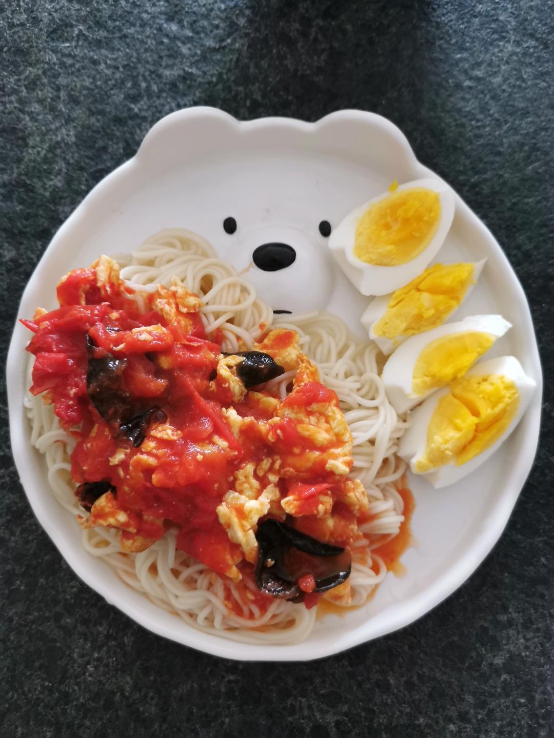 西红柿鸡蛋盖面