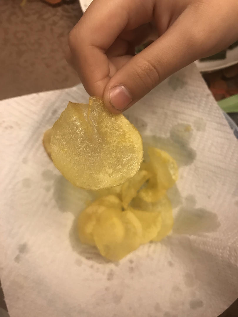 🔥焦香酥脆～自制薯片，嘎嘣脆秒杀膨化薯片
