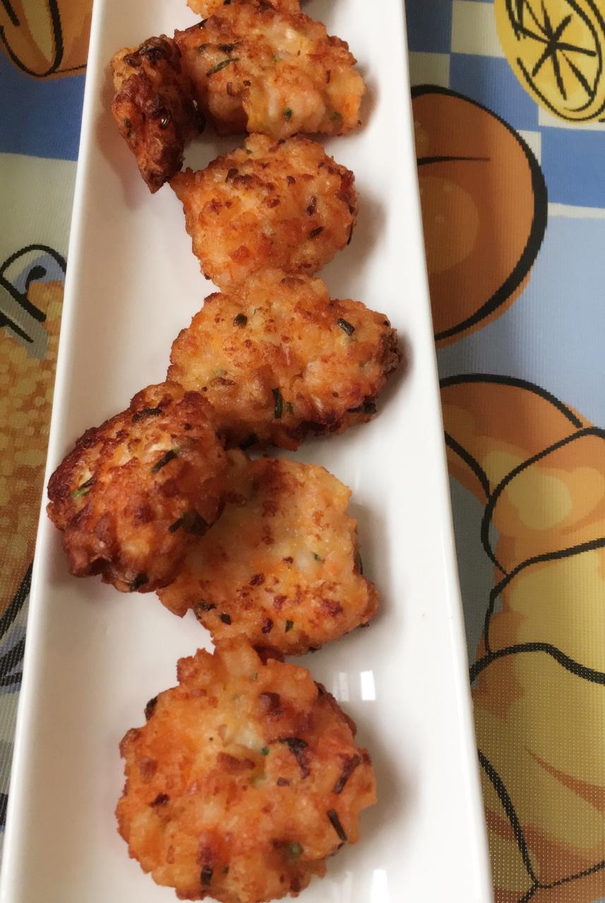 香煎虾饼