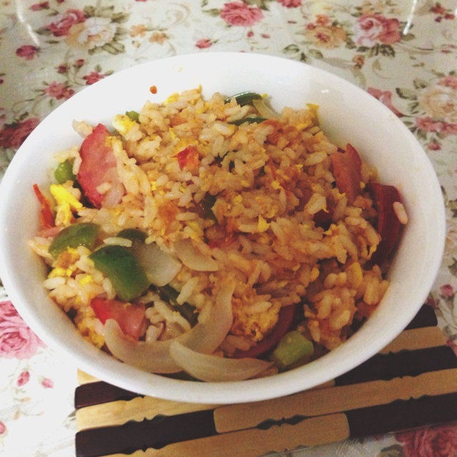 西红柿蛋炒饭