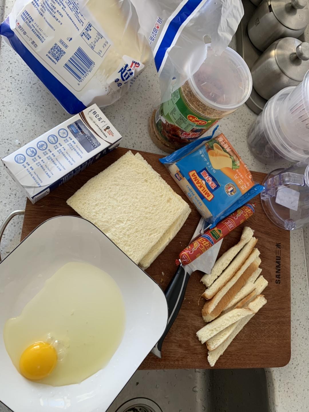 纯奶手撕吐司的做法 步骤1