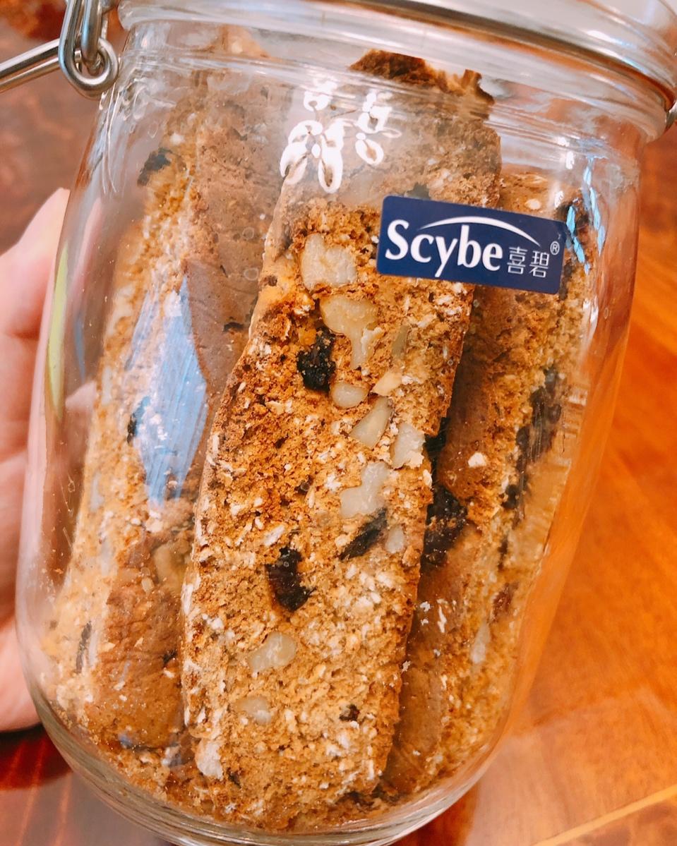 【健康零食】燕麦坚果意式脆饼