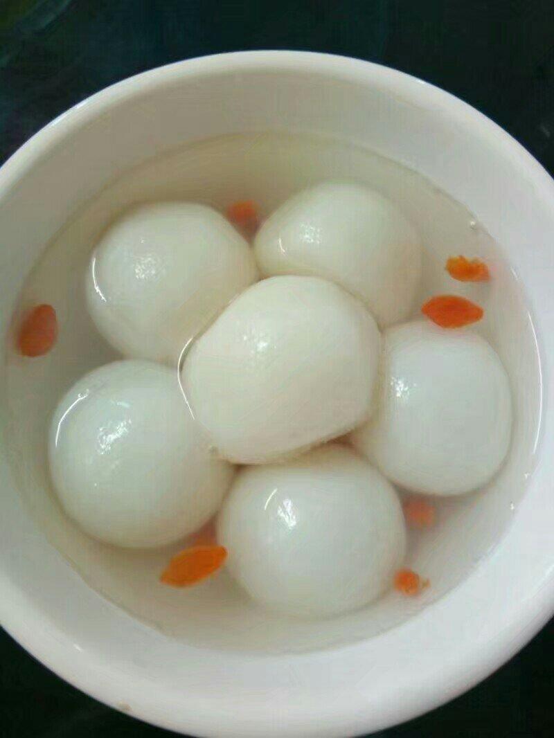奶黄馅汤圆