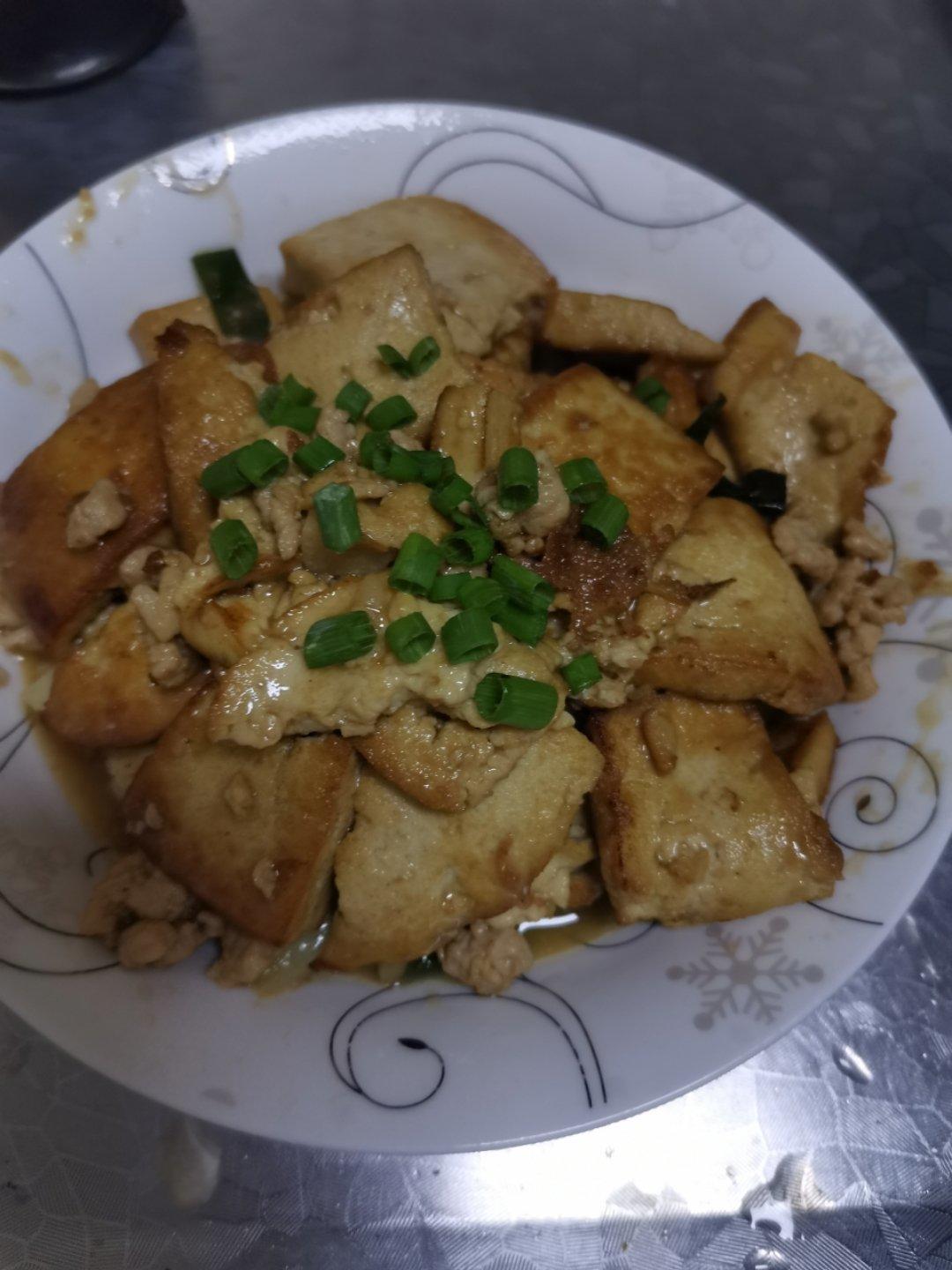 家常煎豆腐