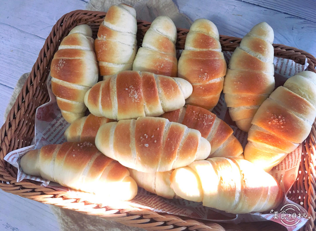 脆皮盐面包｜法国老面