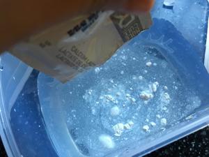 almond fondant 椰奶冻仁分子料理的做法 步骤6