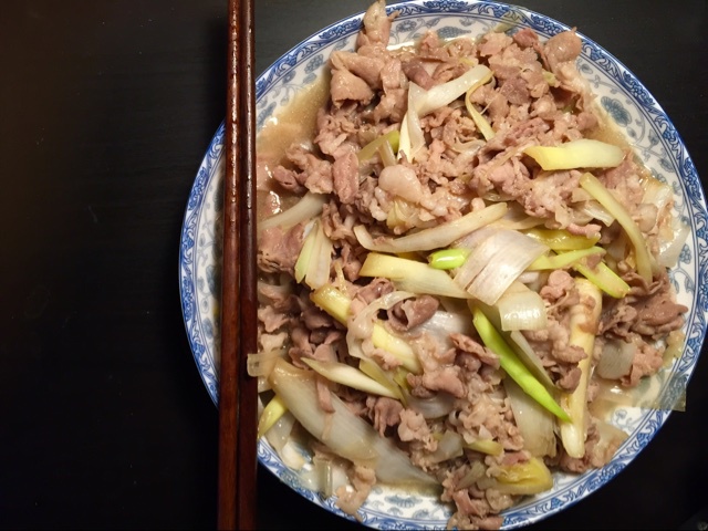 葱爆羊肉
