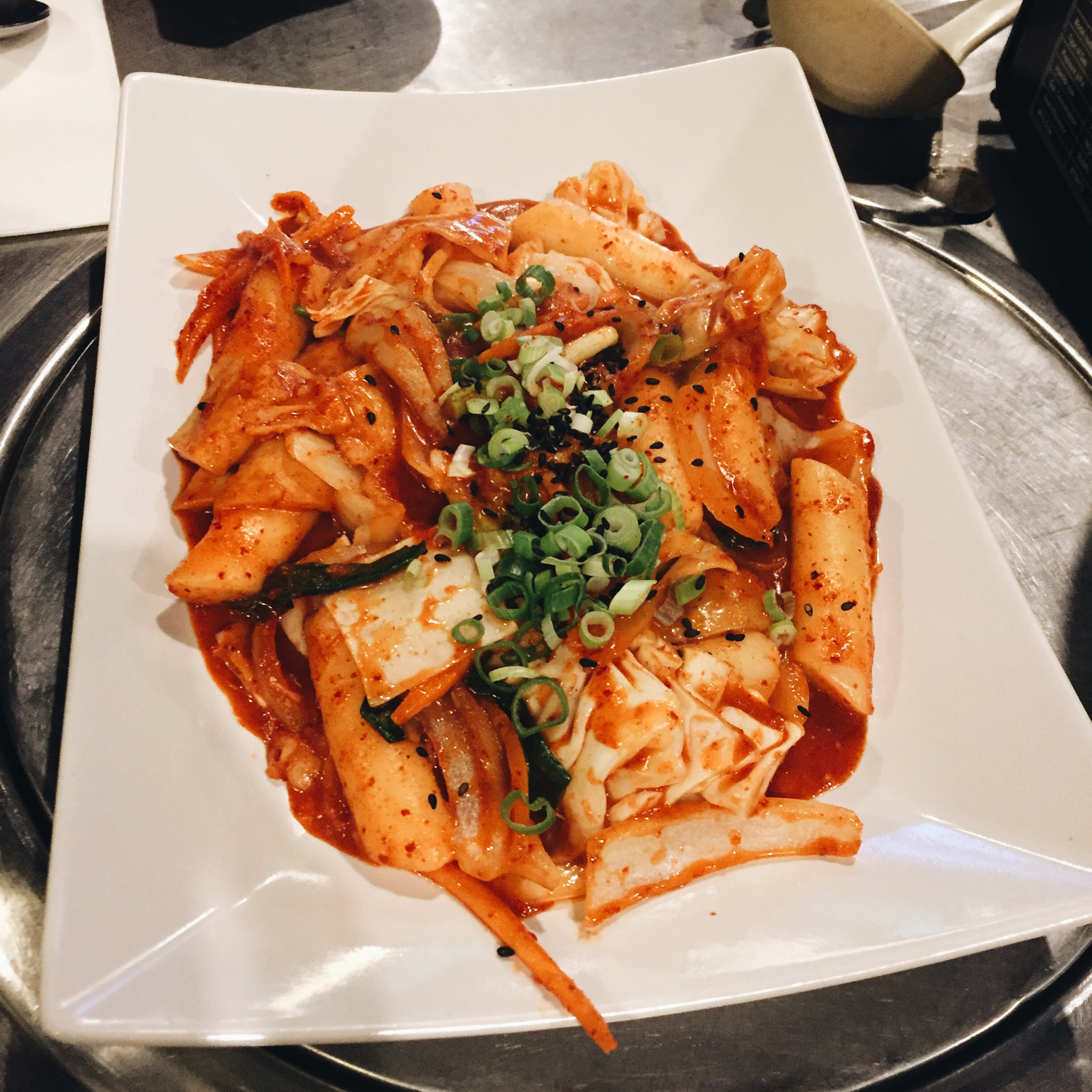 韩式辣炒年糕（or网红芝士套路之芝心年糕）